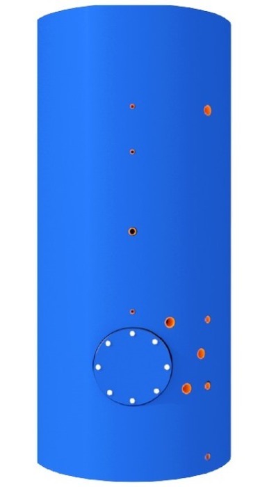 Спецгаз Вита-8500ЕП (60Квт) электрический накопительный водонагреватель
