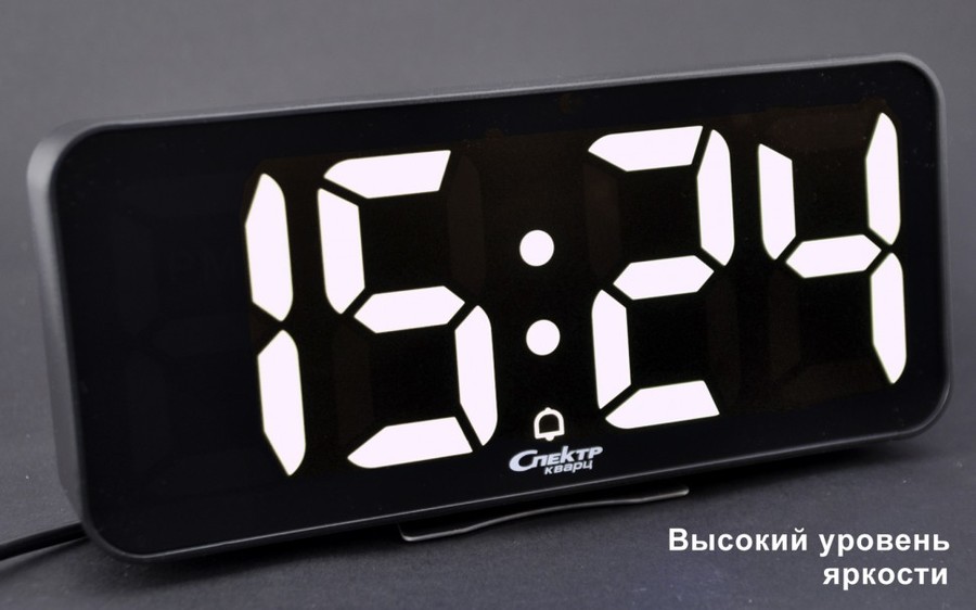 Спектр СК 3210-Ч-Б проекционные часы