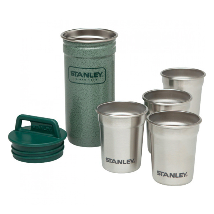 Stanley Adventure зелёный (10-01883-034) фляга+стопки