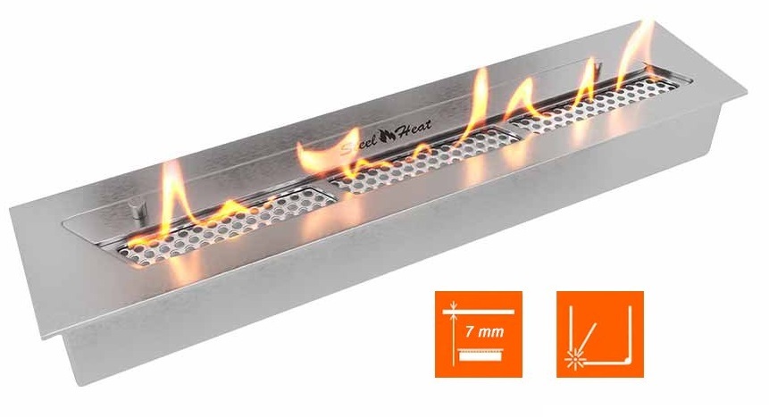 SteelHeat FRAME ONE 900 белый напольный биокамин