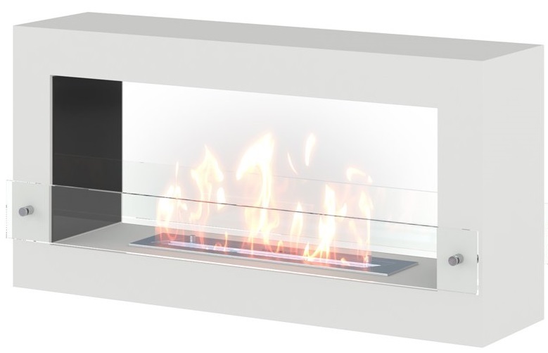 SteelHeat FRAME ONE 900 белый напольный биокамин