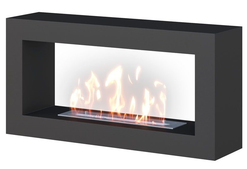 SteelHeat FRAME ONE 900 черный напольный биокамин
