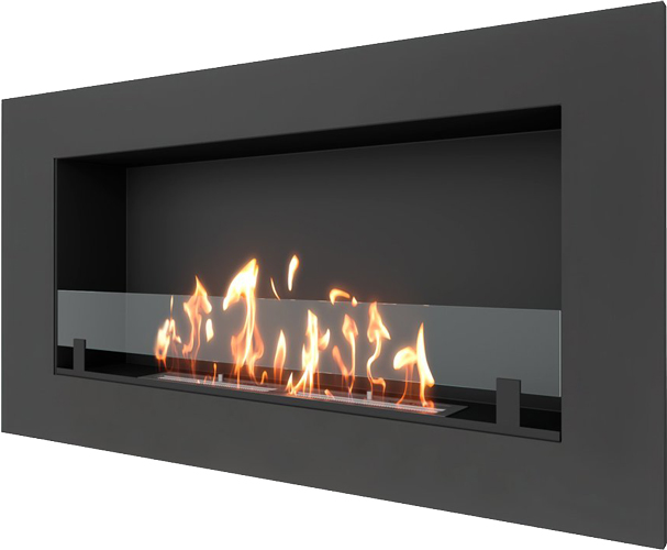 SteelHeat GRAND 1200 LITE встраиваемый Стекло настенный биокамин