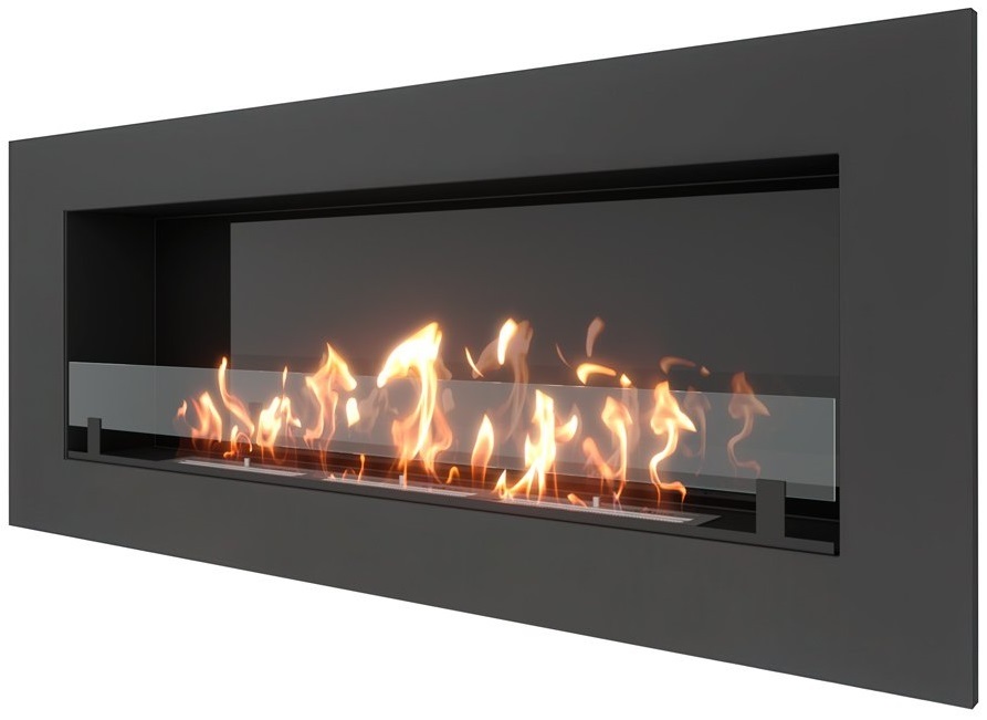 SteelHeat GRAND 1500 LITE встраиваемый настенный биокамин