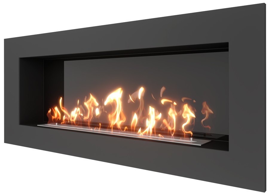 SteelHeat GRAND 1500 встраиваемый настенный биокамин