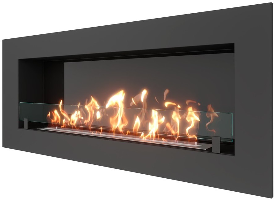 SteelHeat GRAND 1500 встраиваемый настенный биокамин