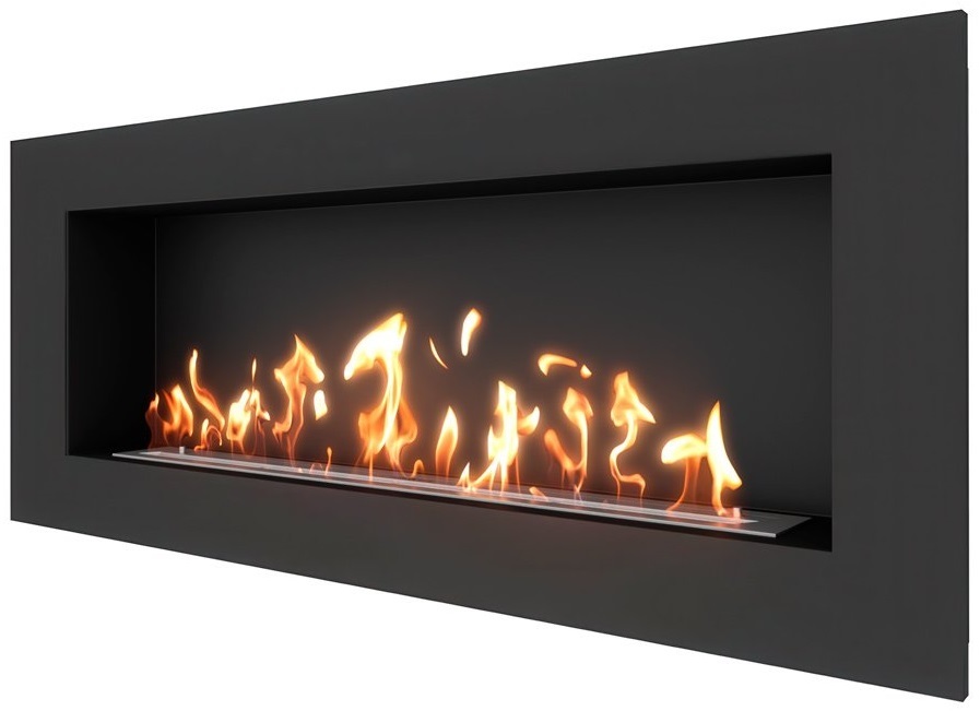 SteelHeat GRAND 1500 XL встраиваемый настенный биокамин