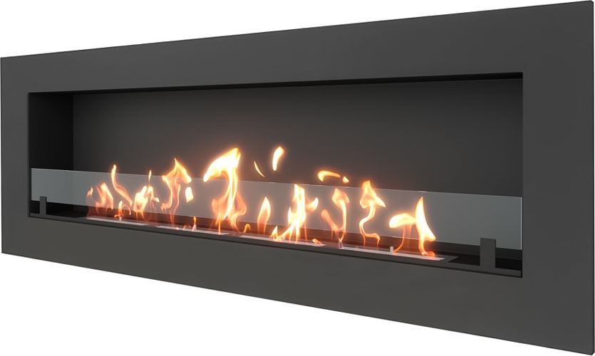 SteelHeat GRAND 1800 LITE встраиваемый Стекло настенный биокамин