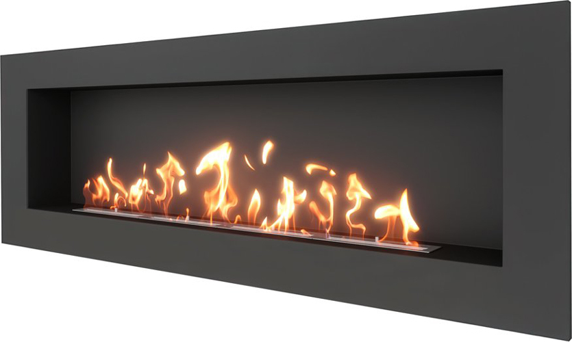 SteelHeat GRAND 1800 LITE встраиваемый настенный биокамин