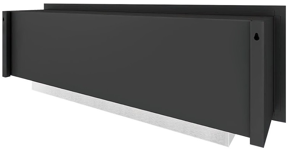 SteelHeat LEADER 1000 Small встраиваемый настенный биокамин