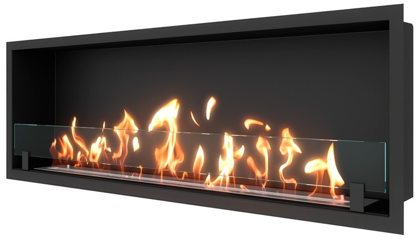 SteelHeat LEADER 1300 XL встраиваемый Стекло настенный биокамин