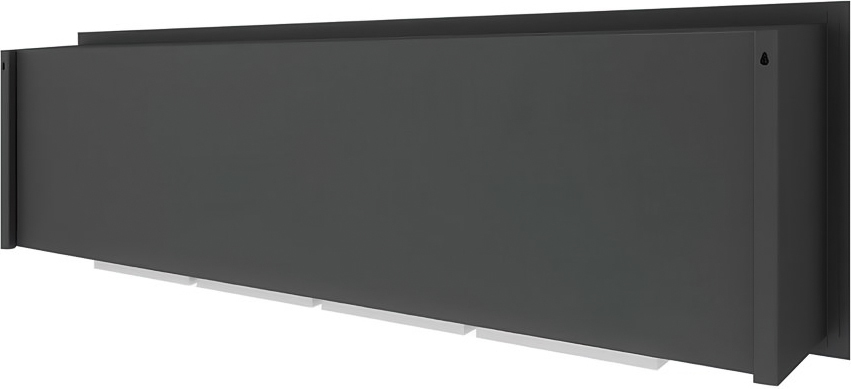 SteelHeat LEADER 1600 LITE встраиваемый настенный биокамин