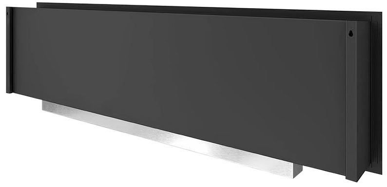 SteelHeat LEADER 1600 встраиваемый Стекло + Стемалит настенный биокамин