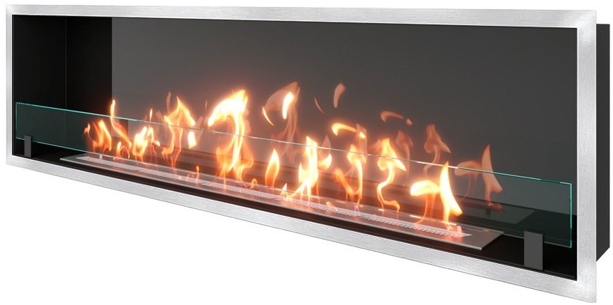 SteelHeat LEADER-SH 1600 встраиваемый Стекло + Стемалит настенный биокамин