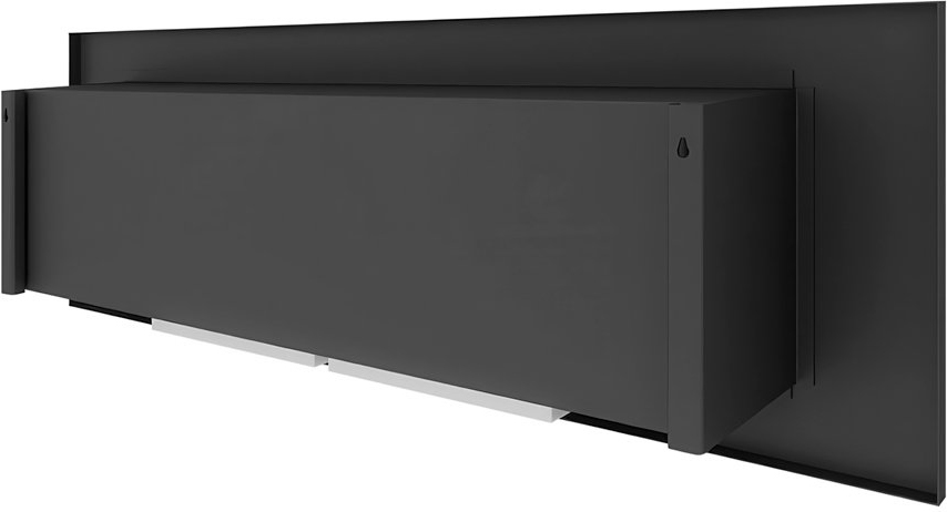 SteelHeat LONG 1200 LITE Small встраиваемый настенный биокамин