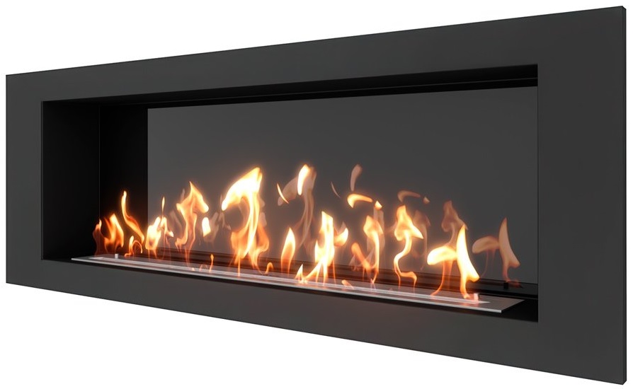 SteelHeat LONG 1500 XL встраиваемый Стемалит настенный биокамин