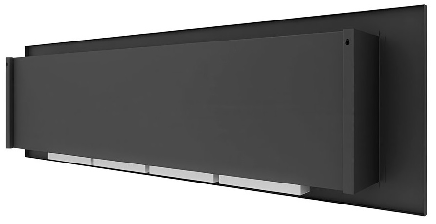 SteelHeat LONG 1800 LITE встраиваемый Стекло + Стемалит настенный биокамин