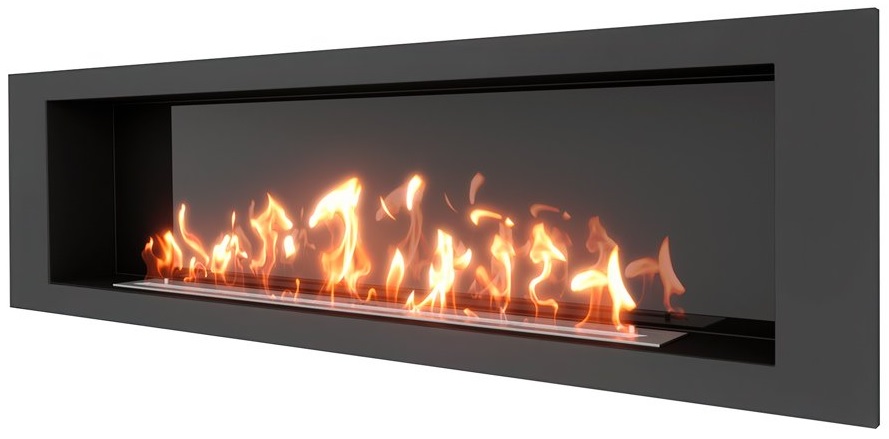 SteelHeat LONG 1800 встраиваемый Стемалит настенный биокамин