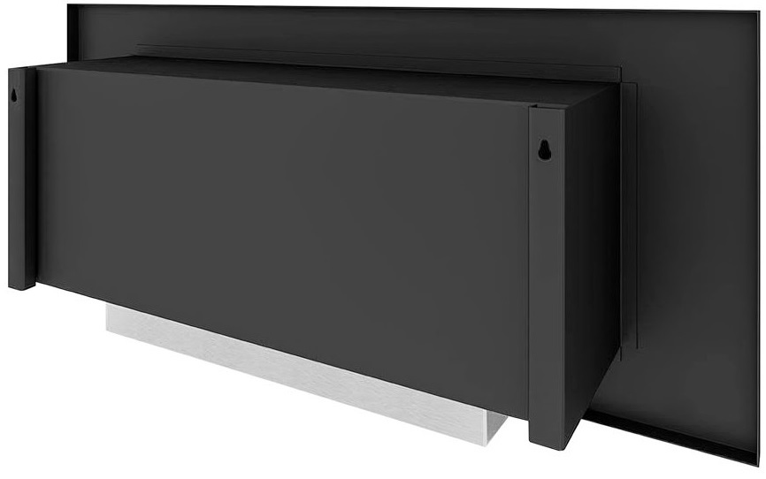 SteelHeat LONG 900 Small встраиваемый настенный биокамин