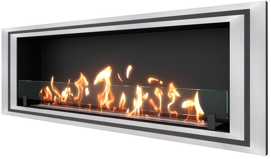 SteelHeat LONG-D 1500 XL встраиваемый Стекло настенный биокамин