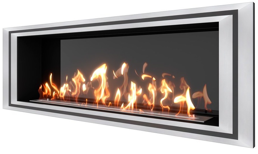 SteelHeat LONG-D 1500 XL встраиваемый Стемалит настенный биокамин