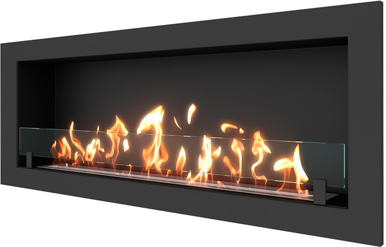 SteelHeat ONE 1400 XL встраиваемый Стекло настенный биокамин