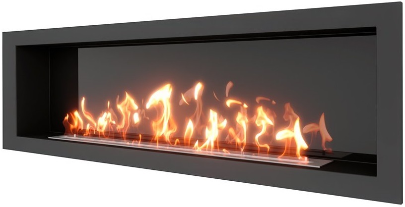 SteelHeat ONE 1700 встраиваемый настенный биокамин