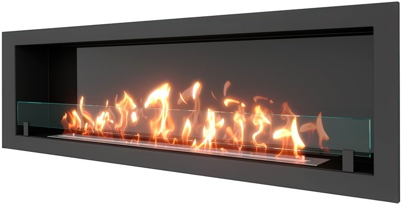 SteelHeat ONE 1700 встраиваемый настенный биокамин