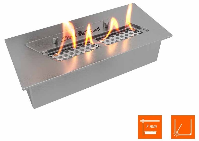 SteelHeat TETRISE 500 белый напольный напольный биокамин