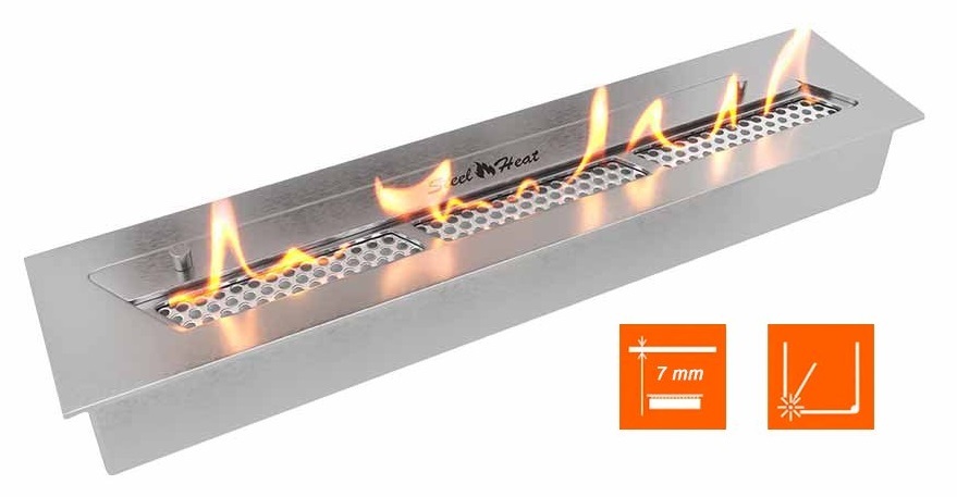 SteelHeat TETRISE 900 белый напольный напольный биокамин
