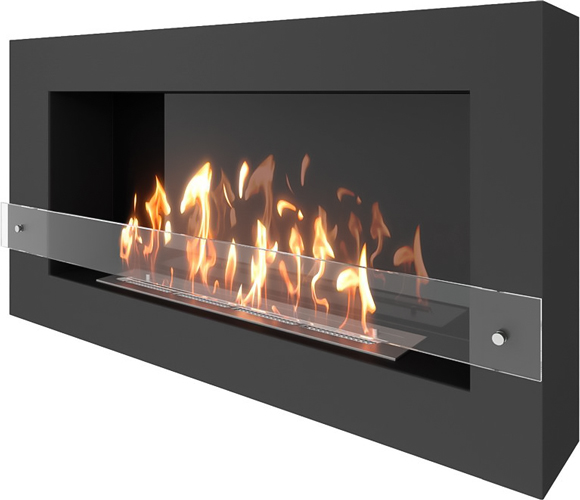 SteelHeat WALL GRAND 1200 черный Стекло + Стемалит