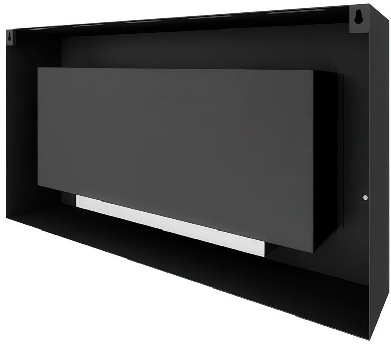 SteelHeat WALL GRAND 1200 черный настенный биокамин