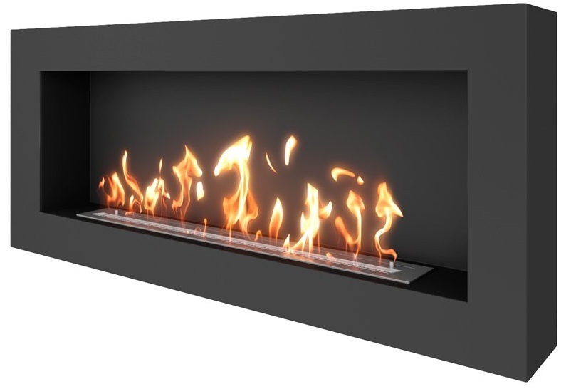 SteelHeat WALL GRAND 1500 черный напольный биокамин