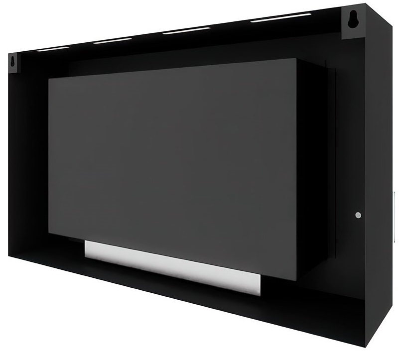 SteelHeat WALL LONG 900 черный напольный биокамин