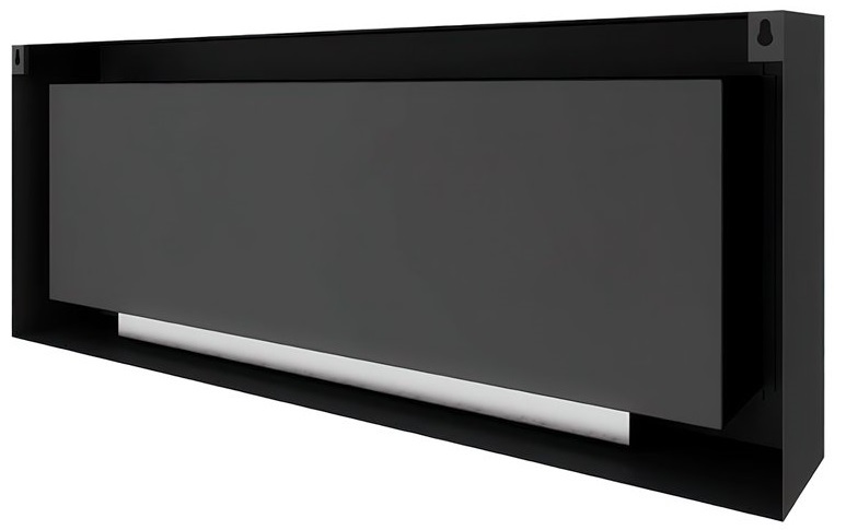 SteelHeat WALL ONE 1400 черный напольный биокамин