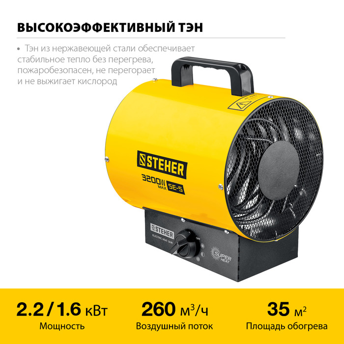 STEHER SE-5 электрическая тепловая пушка