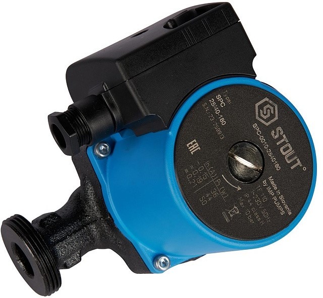 STOUT 25/40-180 (SPC-0010-2540180) циркуляционный насос