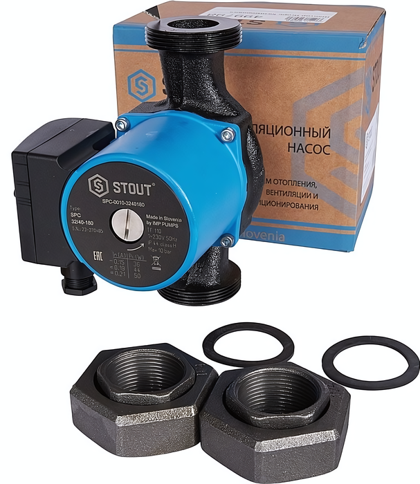 STOUT 32/40-180 (SPC-0010-3240180) циркуляционный насос