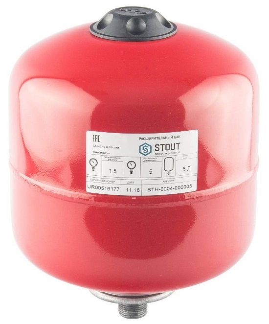 STOUT 5л/5бар (STH-0004-000005) расширительный бак
