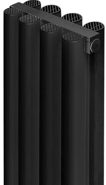 STOUT ANTEPRIMA 1800 4 секции (Цвет 2748 cod.07 черный) алюминиевый радиатор