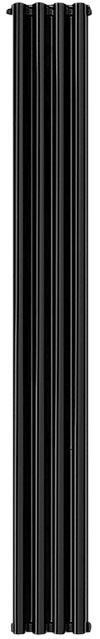 STOUT ANTEPRIMA 2000 4 секции (Цвет 2748 cod.07 черный) алюминиевый радиатор