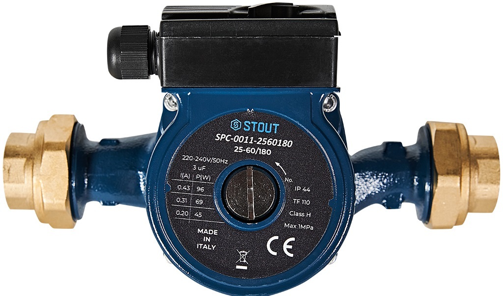STOUT Циркуляционный насос 25-60/180 циркуляционный насос