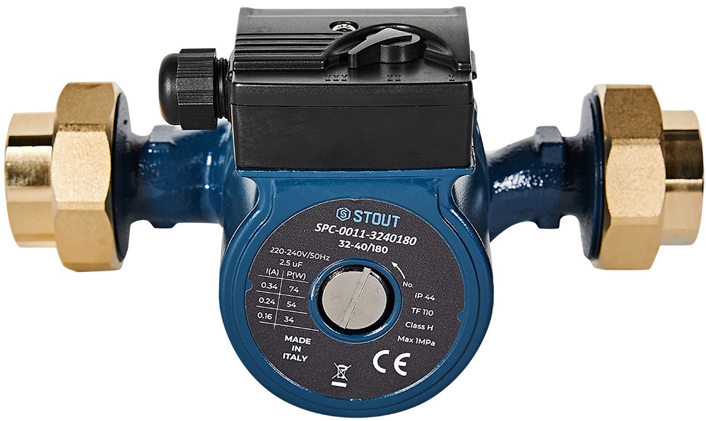 STOUT Циркуляционный насос 32-40/180 циркуляционный насос
