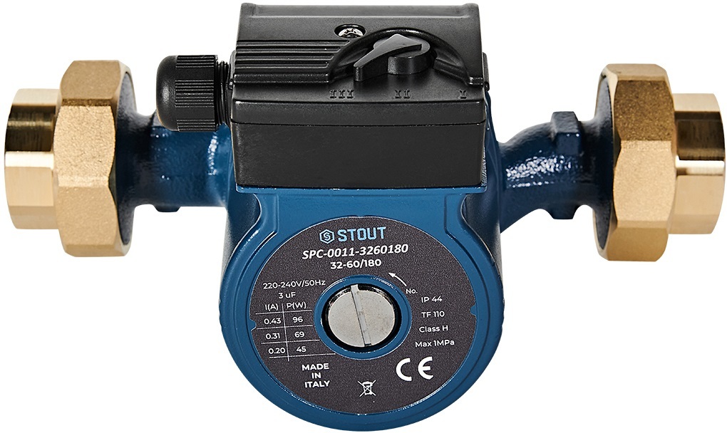 STOUT Циркуляционный насос 32-60/180 циркуляционный насос