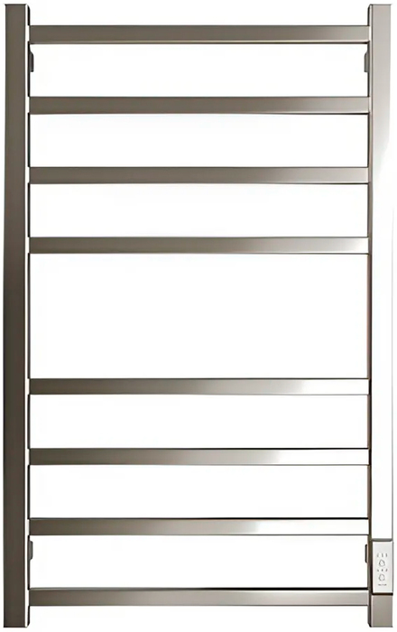 STOUT FORTE quadro 80*50 Полированный электрический полотенцесушитель лесенка
