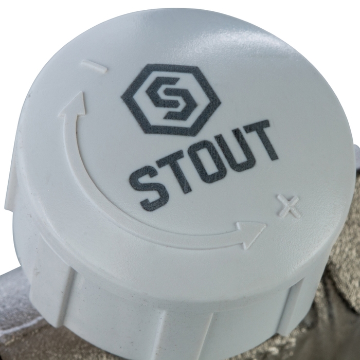 STOUT SVT 0001 000015 вентиль термостатический