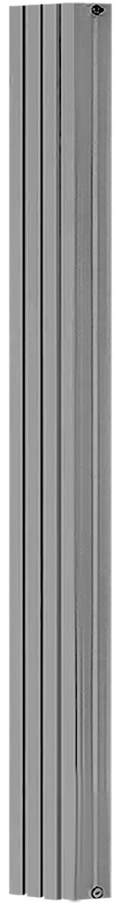 STOUT TONALE 1800 4 секции (Цвет 2676 cod.08 серый) алюминиевый радиатор
