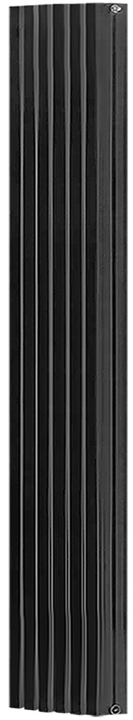 STOUT TONALE 1800 6 секций (Цвет 2748 cod.07 черный) алюминиевый радиатор