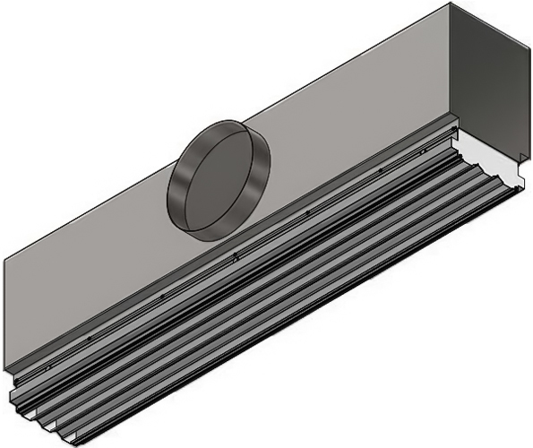 Sysimple PB-A-Line-IN-20-1/1000-D160 камера статического давления