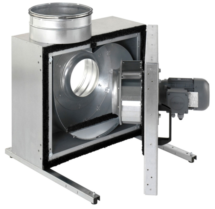 Systemair KBR 355E4 Thermo fan вентилятор